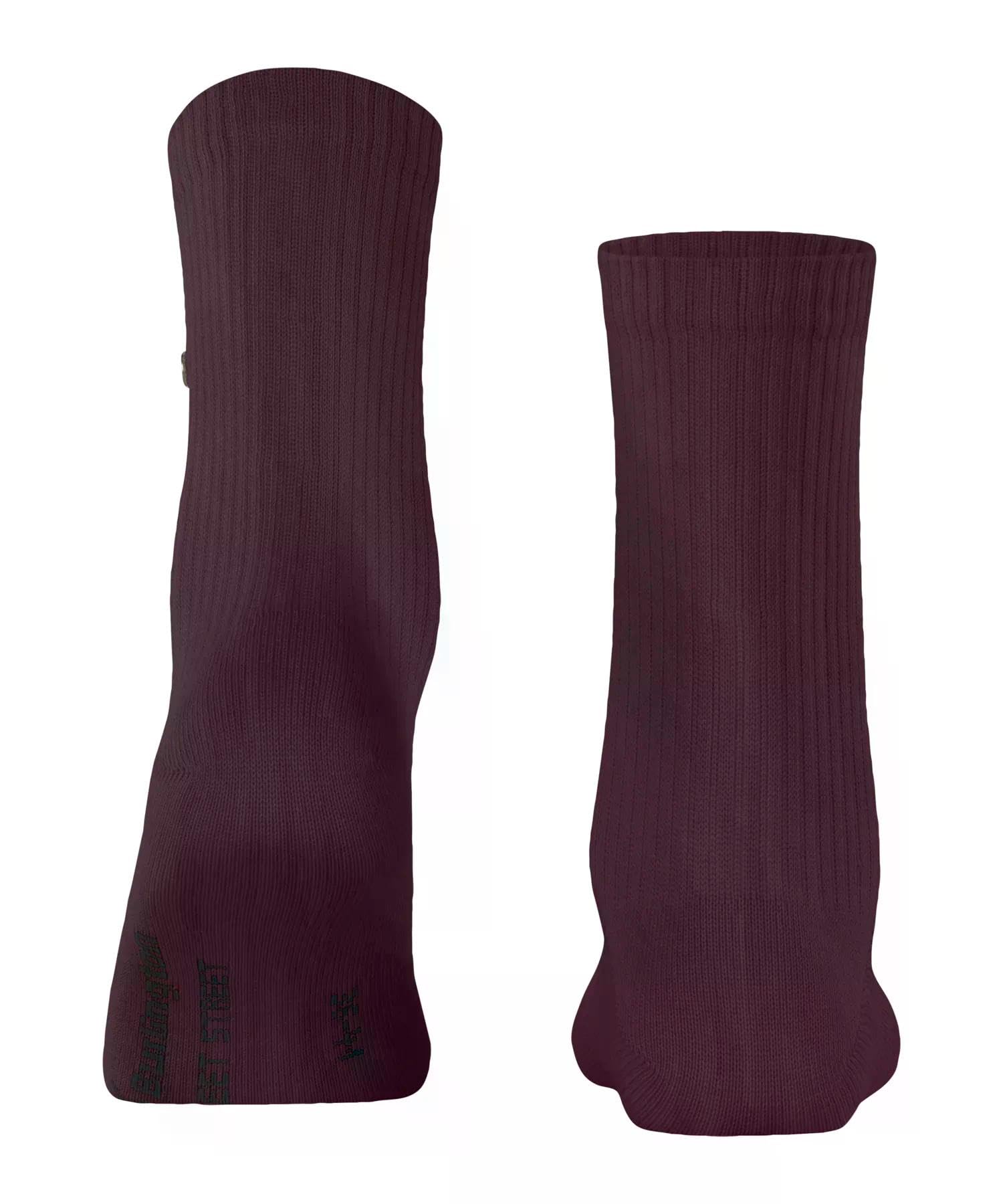 burlington-fleet-street-femme-chaussettes-coton-unies-rouge-claret-8375-36-41 image 2