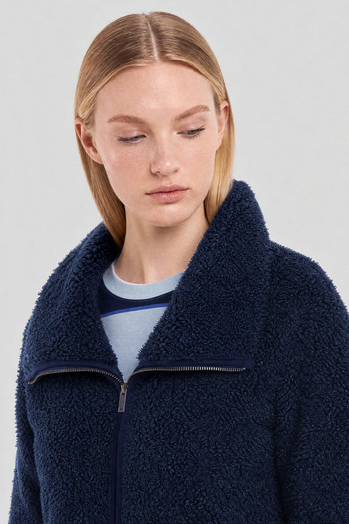 armor-lux-gilet-femme-polaire-sans-manches-col-montant-zipp image 3