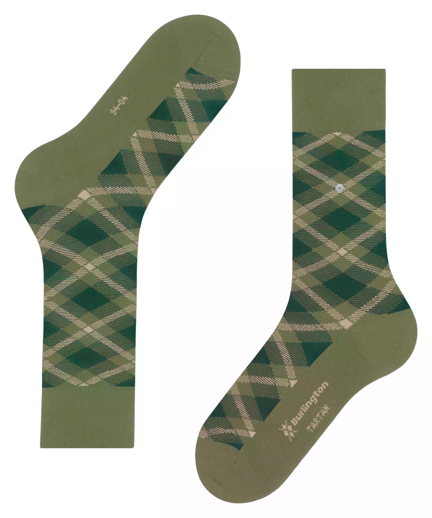 burlington-tartan-chaussettes-homme-coton-fantaisie-vert-lime-green-7473-40-46 image 5