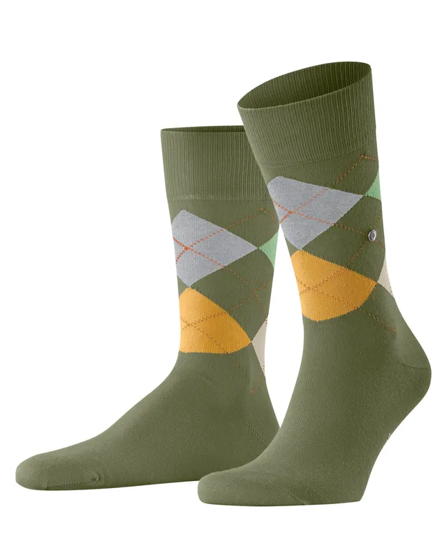 burlington-king-chaussettes-homme-vert-lime-green-7473-40-46-1-paire image 1