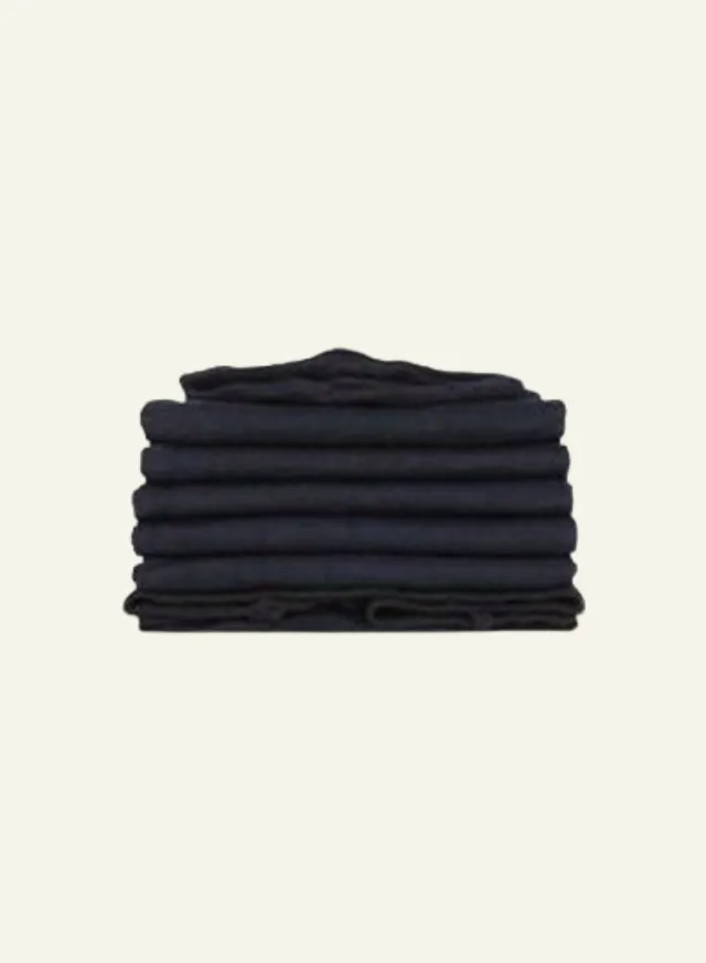 archiduchesse-collant-bleu-marine-40-deniers-microfibre image 1