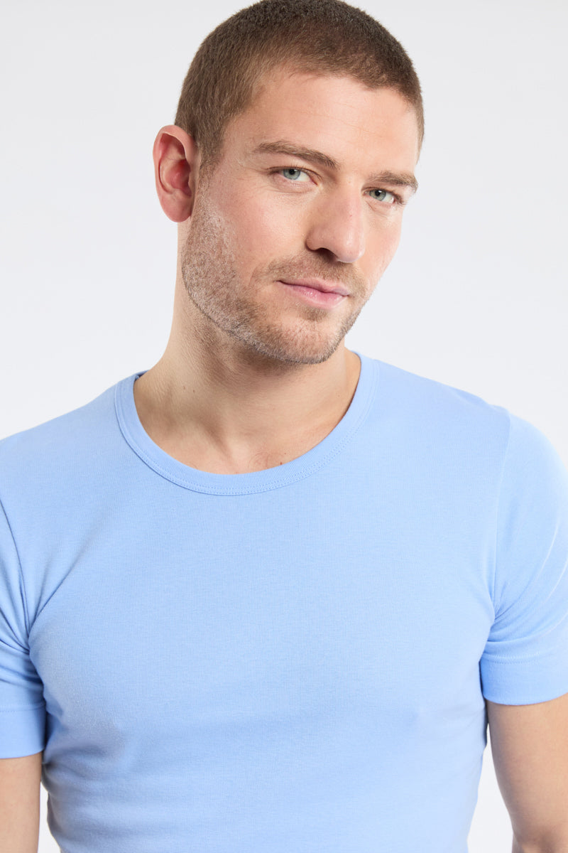 armor-lux-h-ritage-t-shirt-col-rond-homme-coton-pais-bio image 4