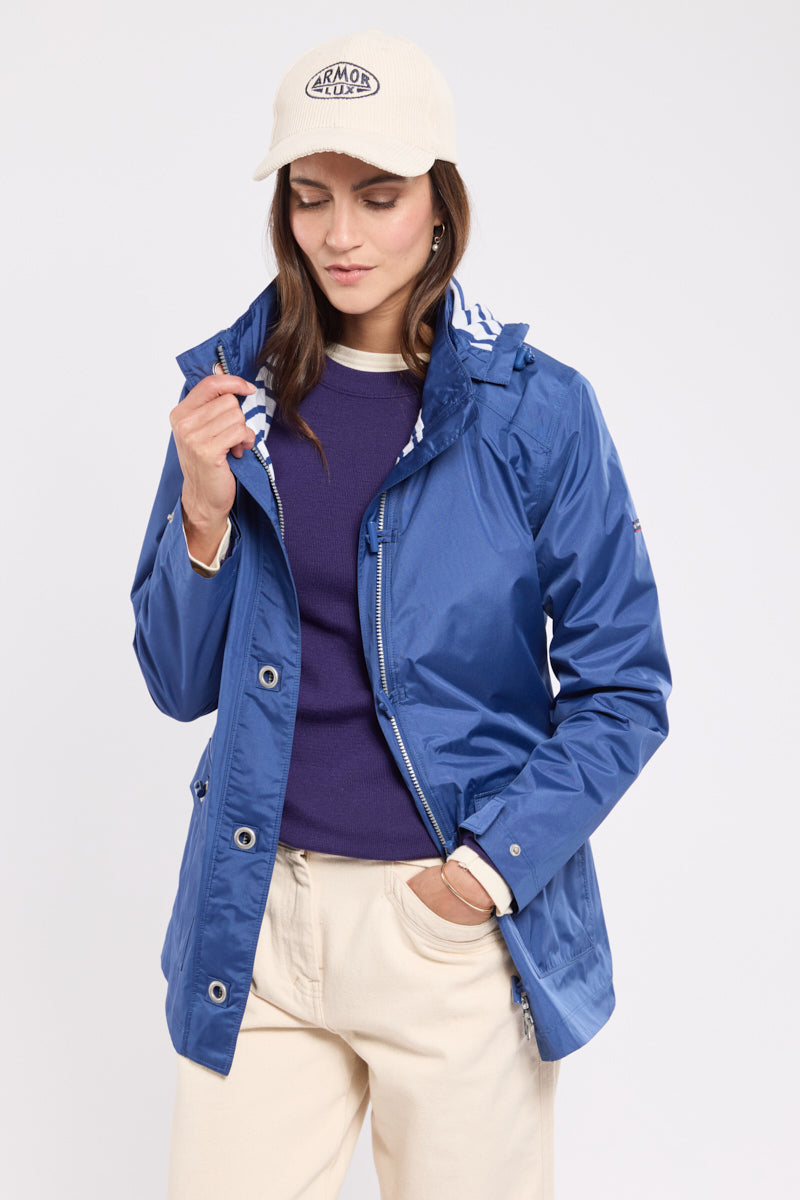armor-lux-parka-imperm-able-audierne-femme-courte-coutures-tanches image 2