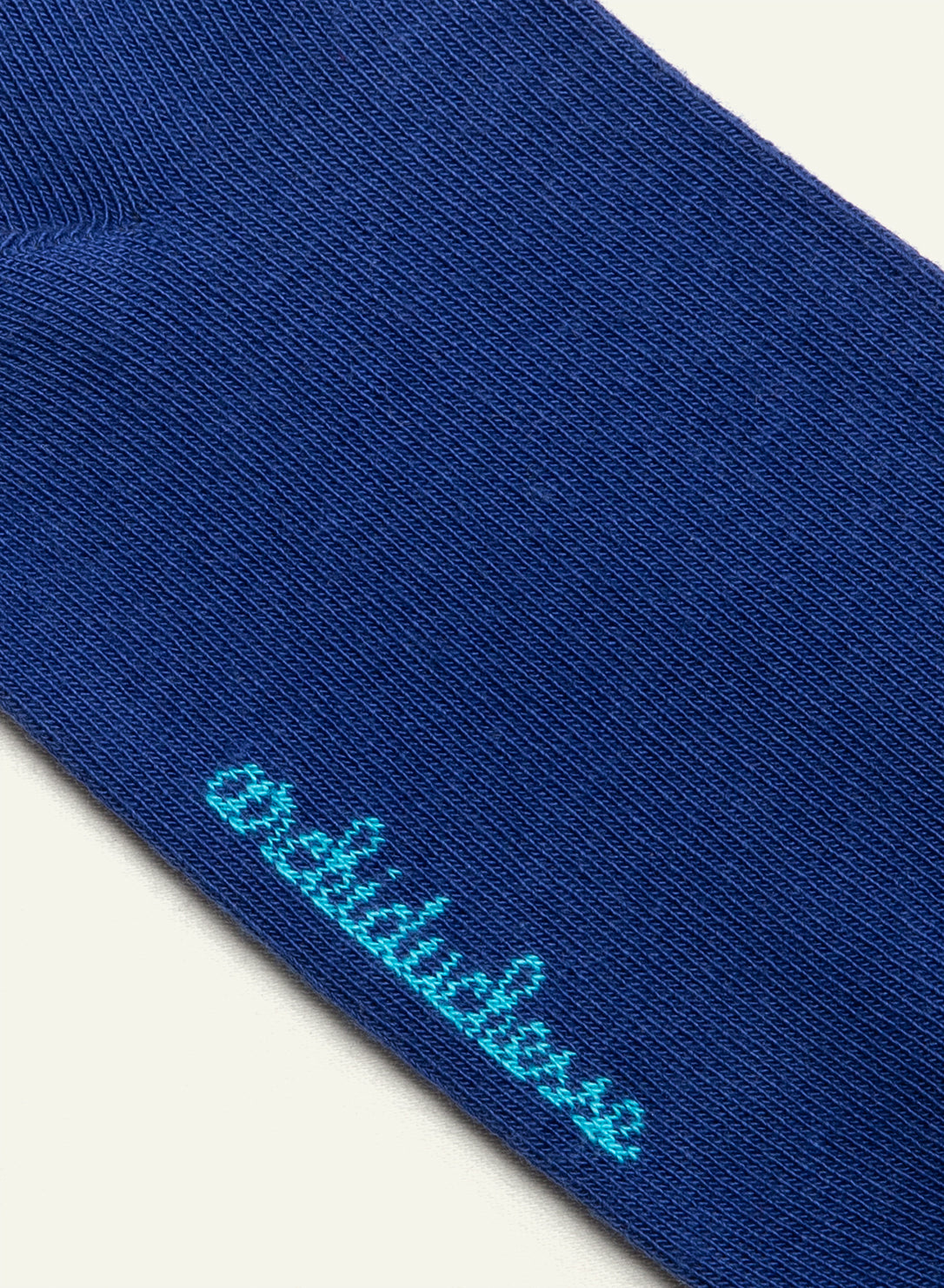 archiduchesse-courte-chaussettes-coton-bleu-monochrome image 4