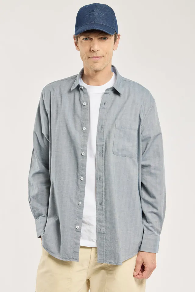 armor-lux-chemise-coupe-confort-homme-100-coton-manches-longues image 1