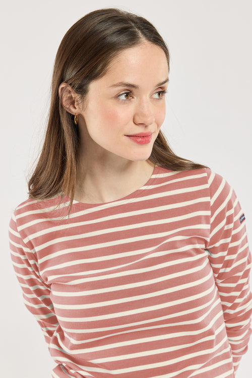 armor-lux-lesconil-marini-re-femme-manches-longues-coton-pais-3 image 3