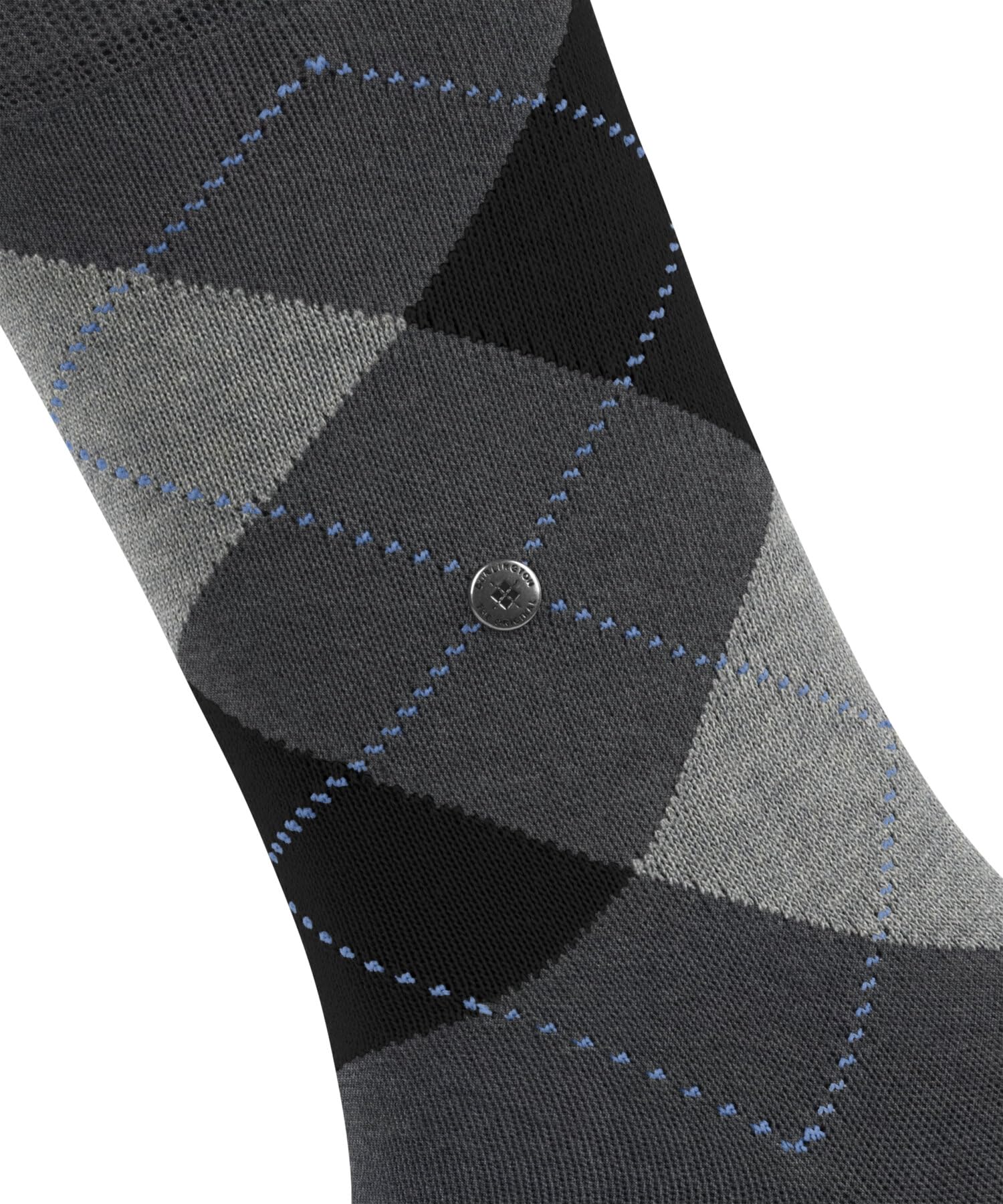 burlington-queen-chaussettes-femme-coton-fantaisie-gris-36-41 image 5