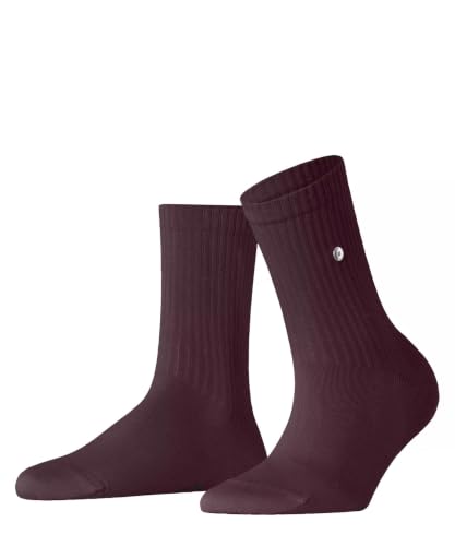 burlington-fleet-street-femme-chaussettes-coton-unies-rouge-claret-8375-36-41 image 8