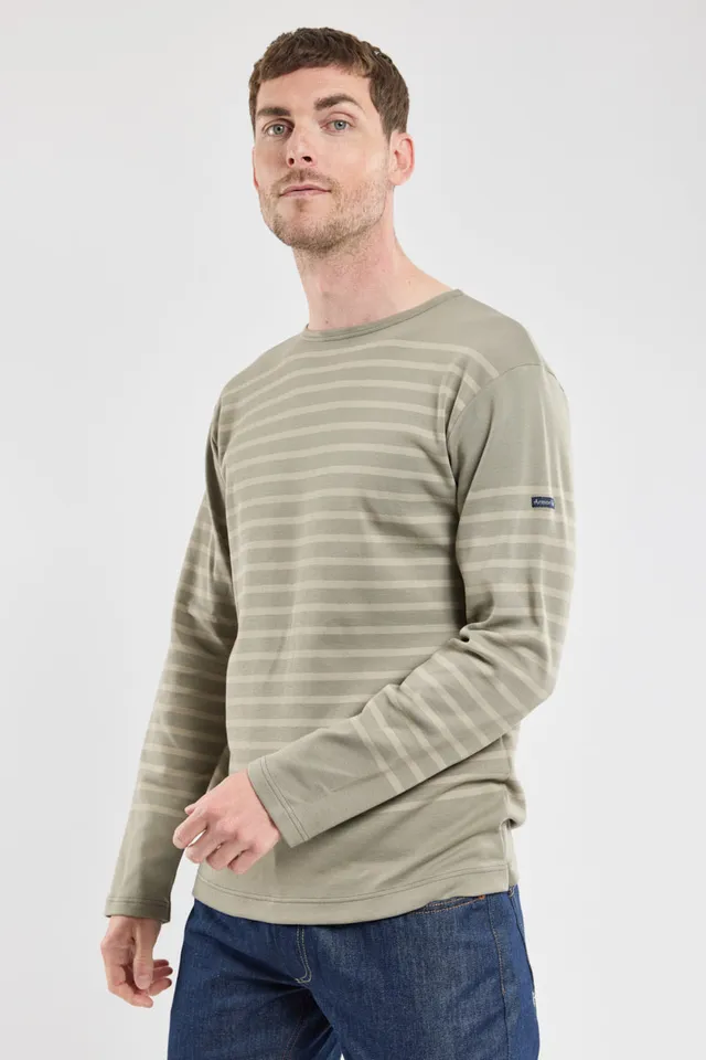 armor-lux-marini-re-homme-manches-longues-coton-pais-interlock-9 image 1