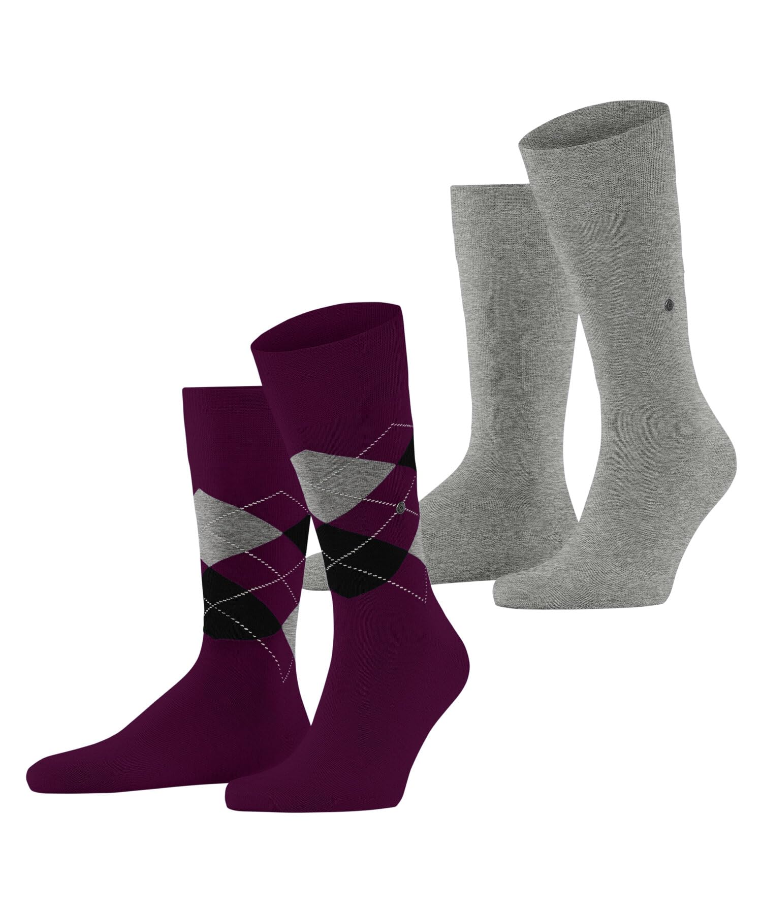 burlington-everyday-argyle-mix-2-pack-chaussettes-homme image 6