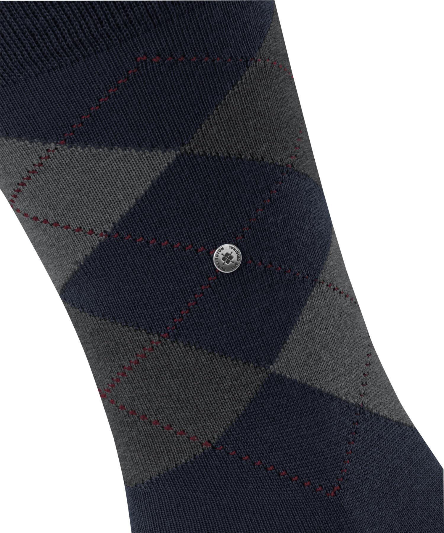 burlington-edinburgh-chaussettes-homme-laine-bleu-marine-6123-40-46 image 4
