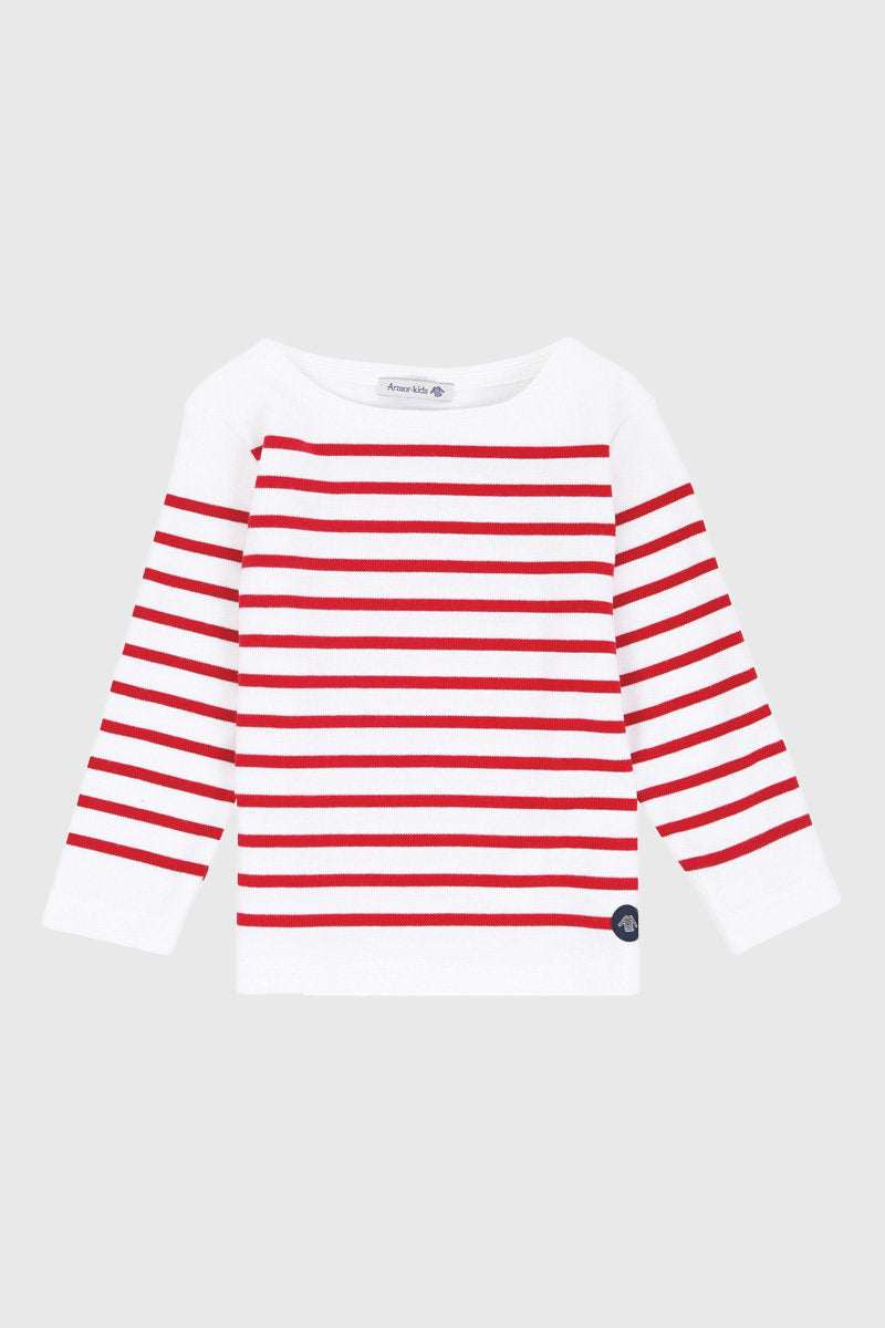 armor-lux-marini-re-amiral-kids-coton-interlock-manches-longues image 1