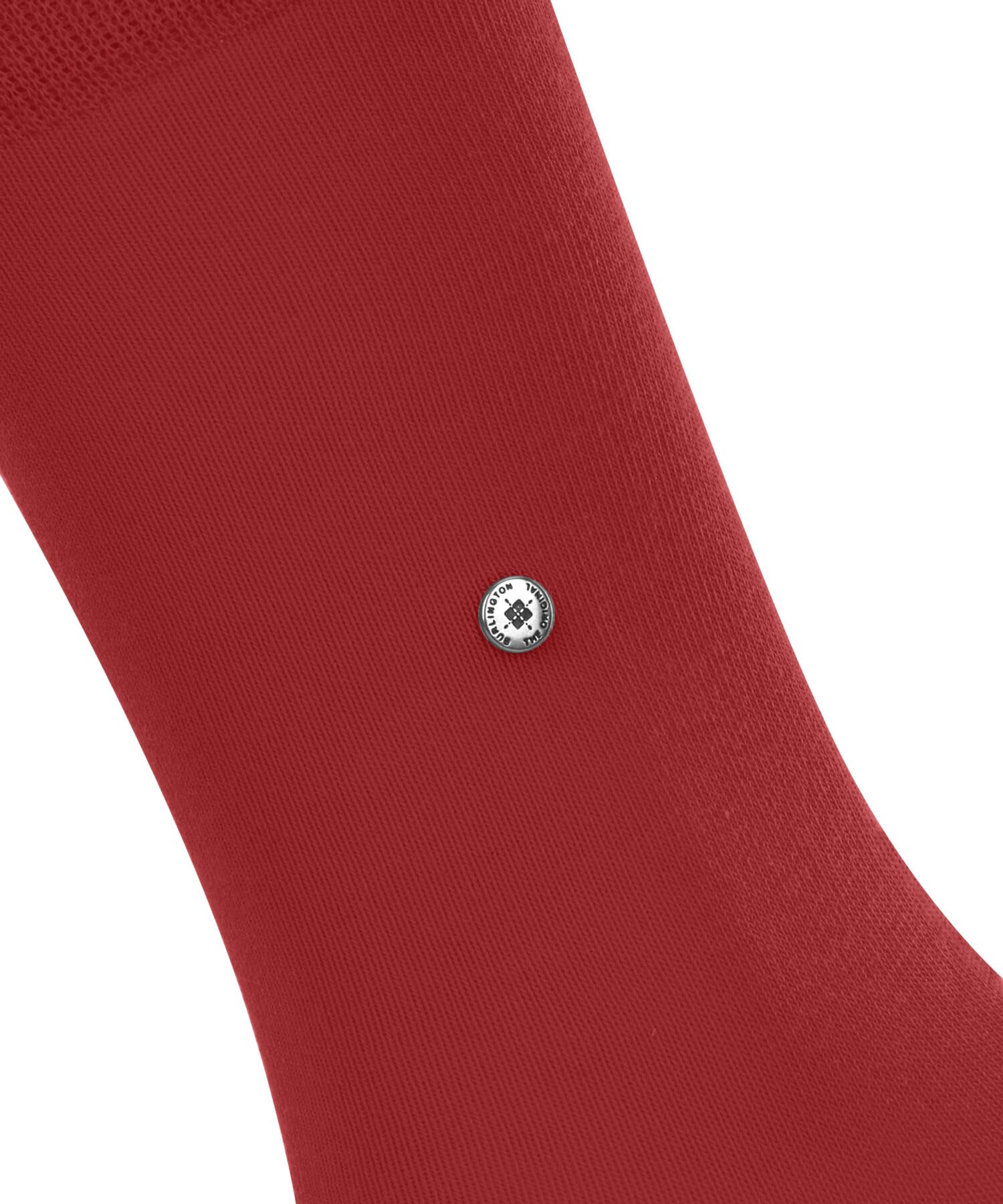 burlington-lady-socquettes-femme-coton-unies-rouge-tulip-8081-36-41 image 4
