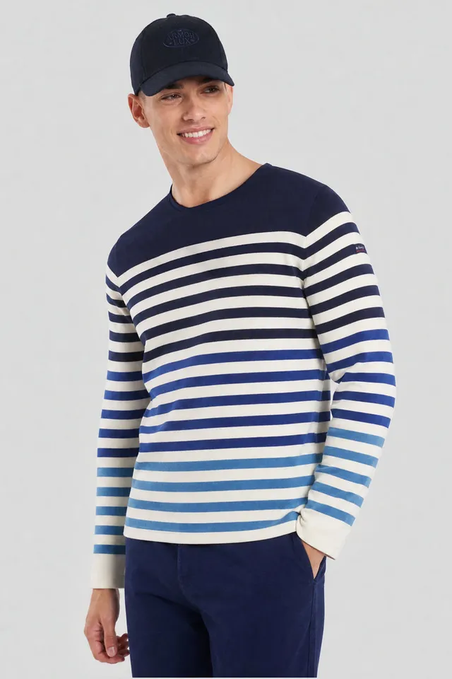 armor-lux-marini-re-homme-coton-pais-250g-m-coudi-res image 1