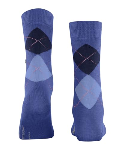 burlington-marylebone-chaussettes-femme-laine-fantaisie-river-blue-36-41 image 7