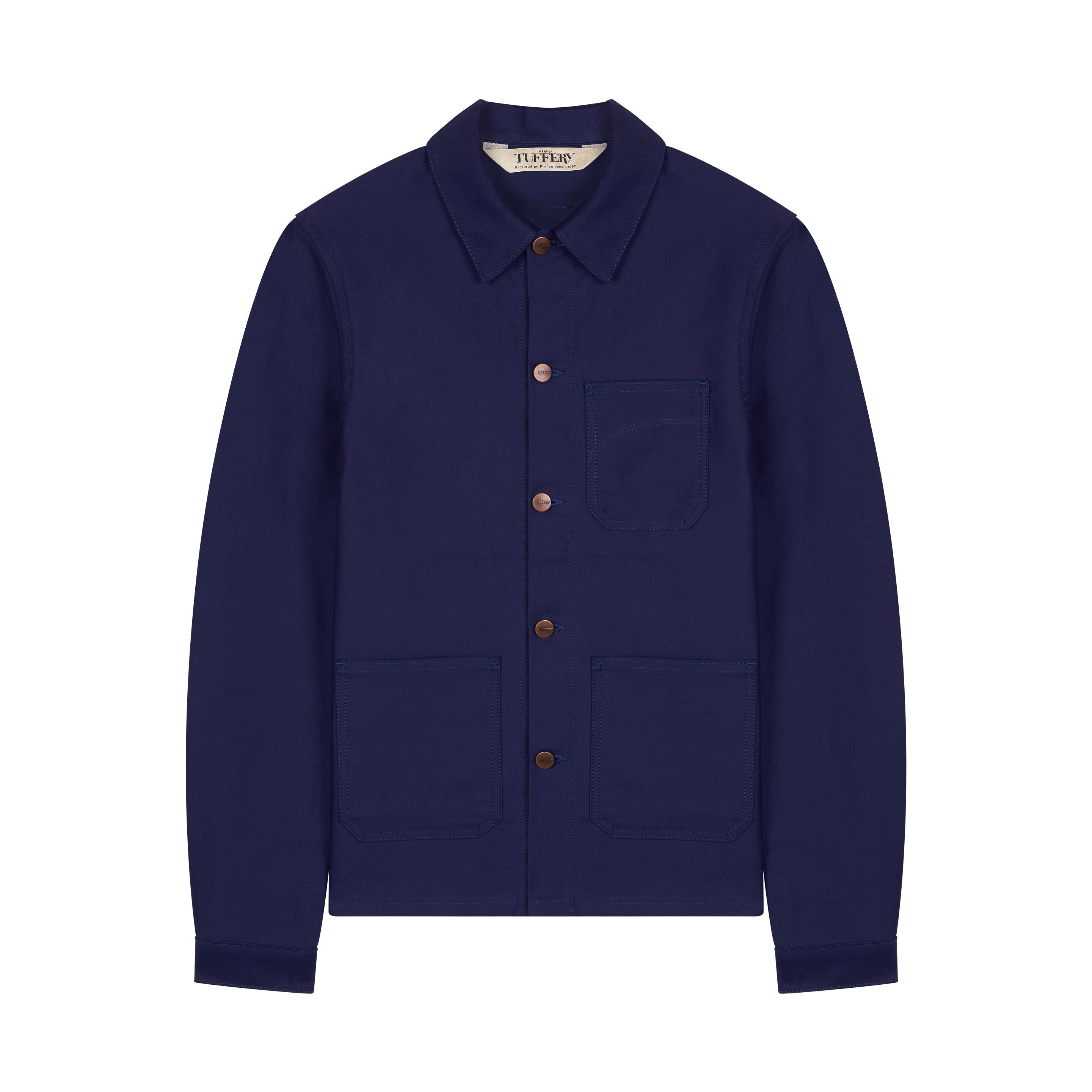 atelier-tuffery-veste-homme-jean-courte-moleskine-m-jean image 1