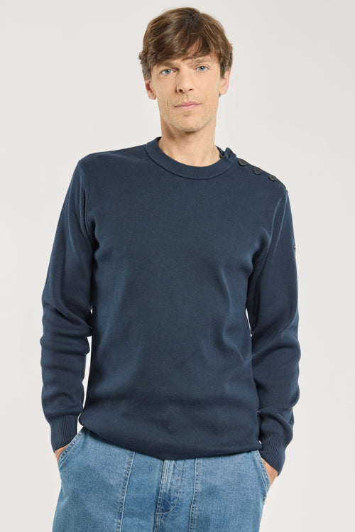 armor-lux-pull-marin-uni-en-coton-homme image 5