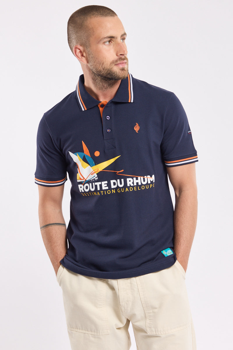 armor-lux-polo-manches-courtes-route-du-rhum-2022-guadeloupe image 2