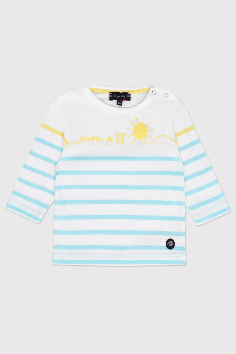 armor-lux-marini-re-baby-mon-pirate-coton-l-ger-jersey image 1