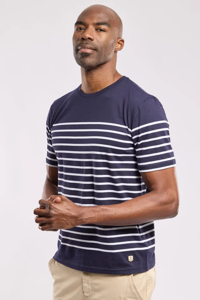 armor-lux-marini-re-etel-homme-manches-courtes-coton-l-ger-135g-2 image 1