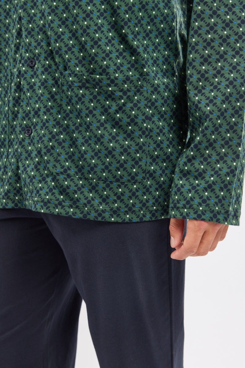 armor-lux-h-ritage-pyjama-imprim-coton-homme image 4