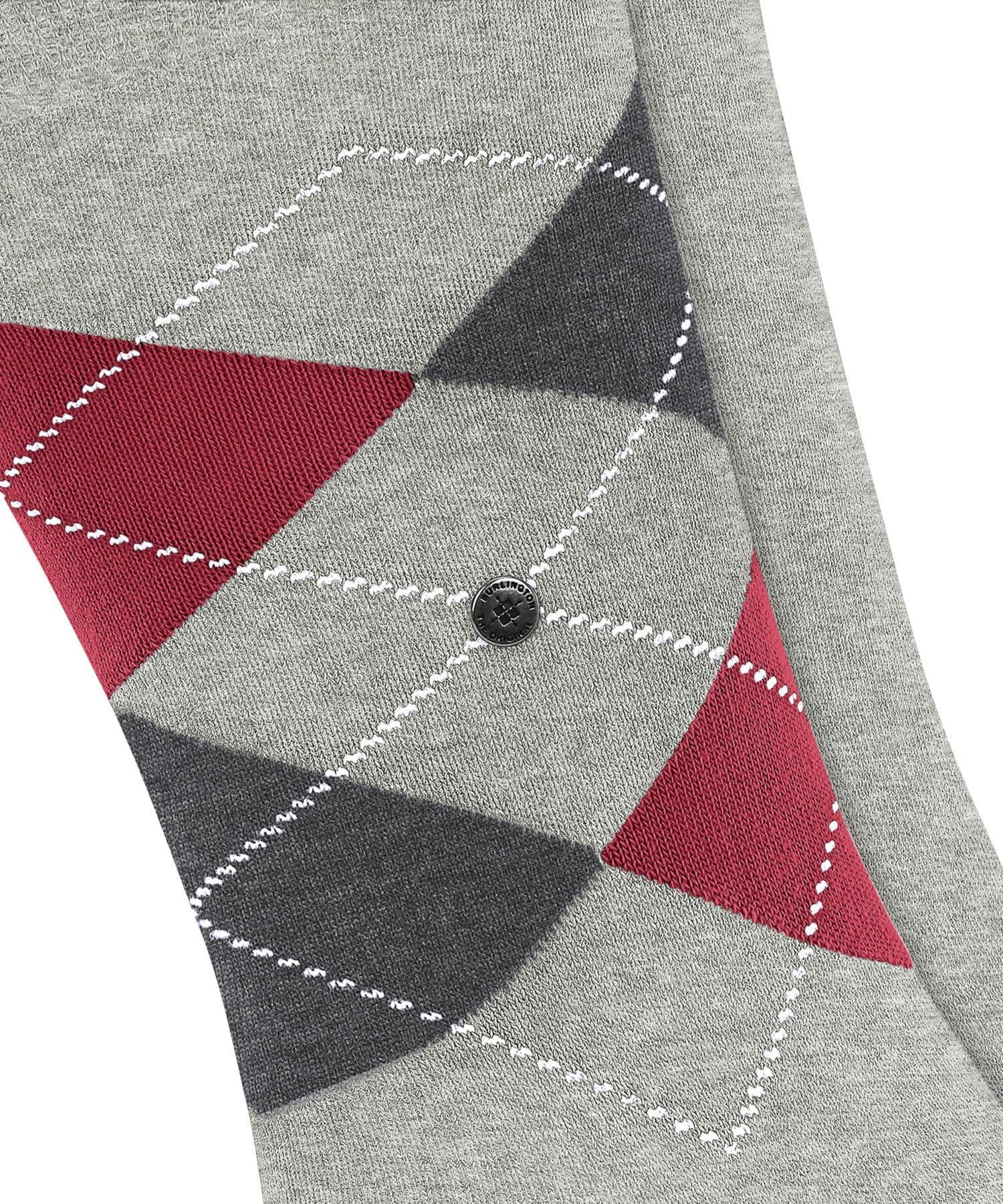 chaussettes-burlington-everyday-argyle-mix-lot-de-2-paires-coton-gris-light-heat image 5