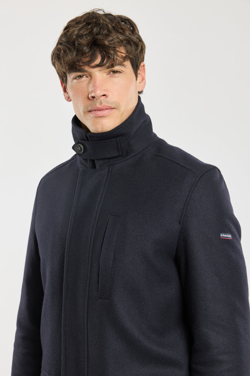armor-lux-manteau-parementure-homme-drap-de-laine-80-laine image 2