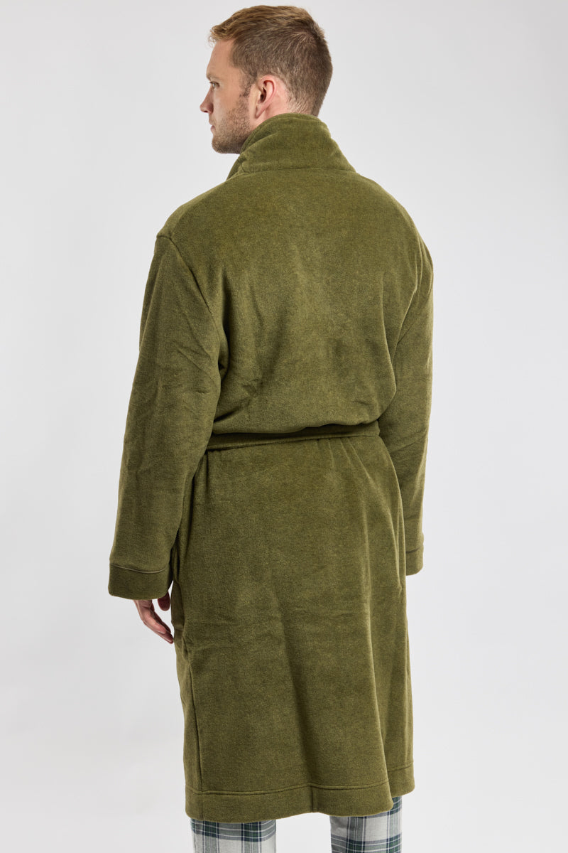 armor-lux-robe-de-chambre-polaire-ceinture-mixte image 4