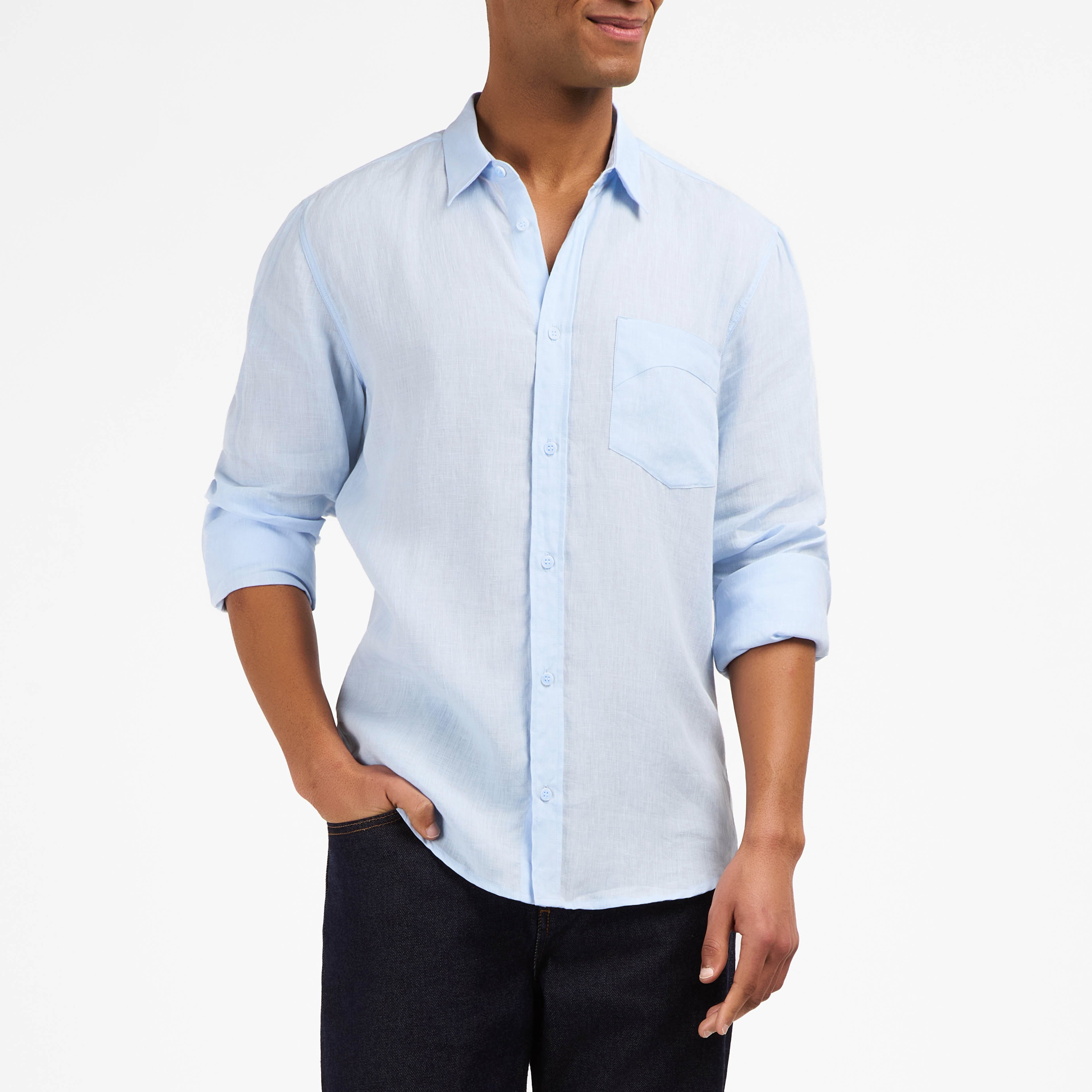 atelier-tuffery-aubrac-chemise-homme-lin-fran-ais-clair image 7