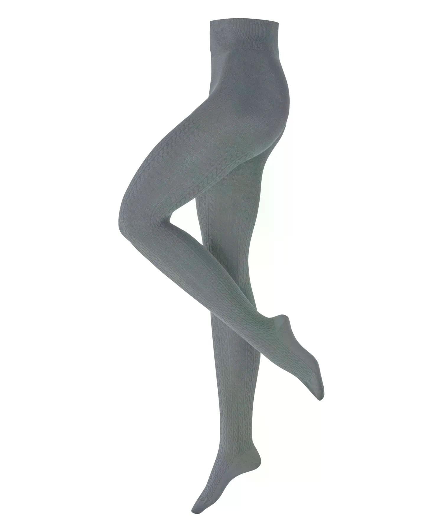burlington-cosy-cottage-collants-femme-coton-laine-tresse-romantique image 1