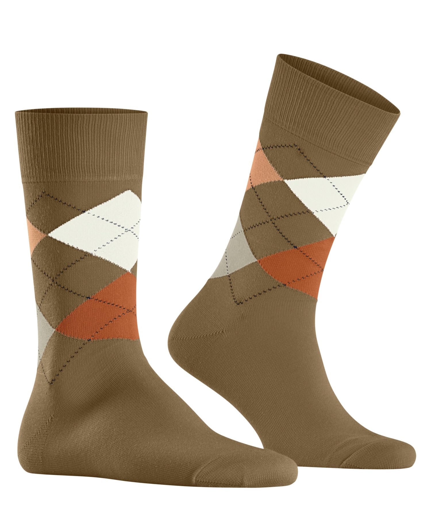 burlington-king-chaussettes-homme-coton-marron-auburn-5153-40-46 image 4