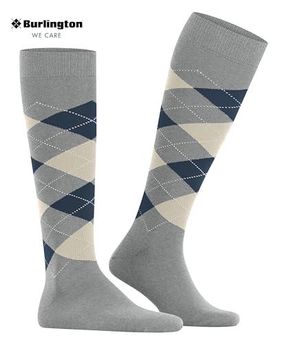 burlington-king-chaussettes-longues-homme-coton-gris-clair-40-46 image 8