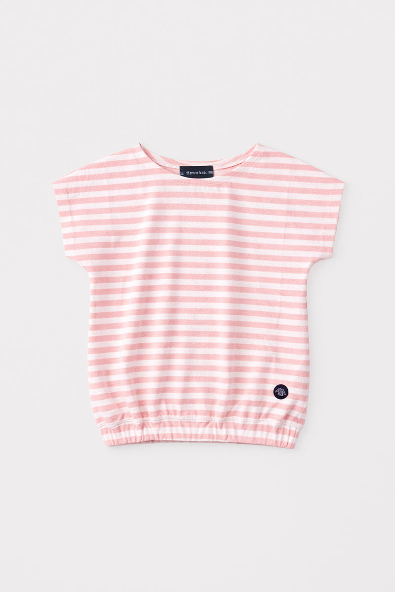 armor-lux-top-ray-kids-t-shirt-coton-enfant-look-marin image 1