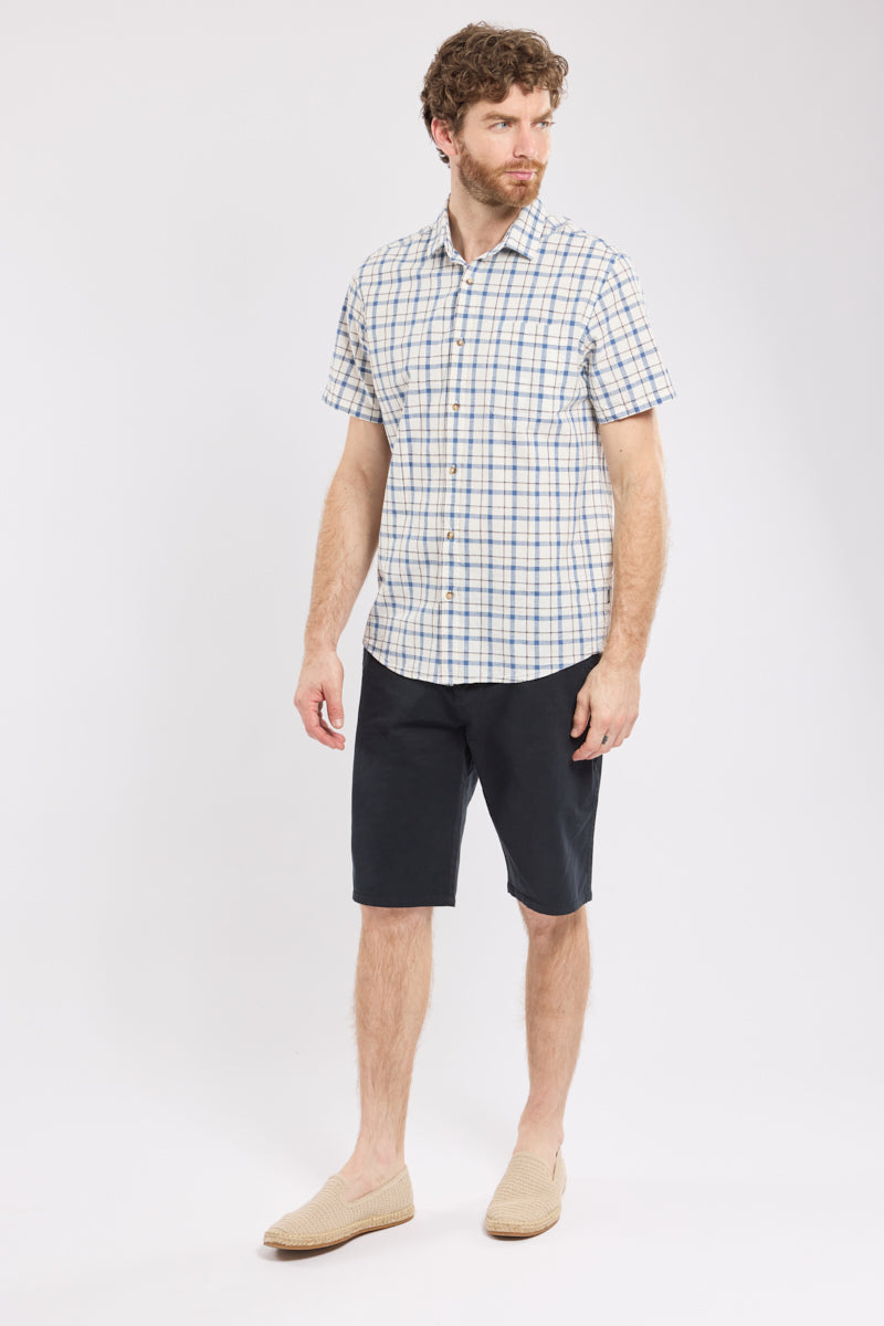 armor-lux-chemise-carreaux-homme-manches-courtes-coton-2 image 4