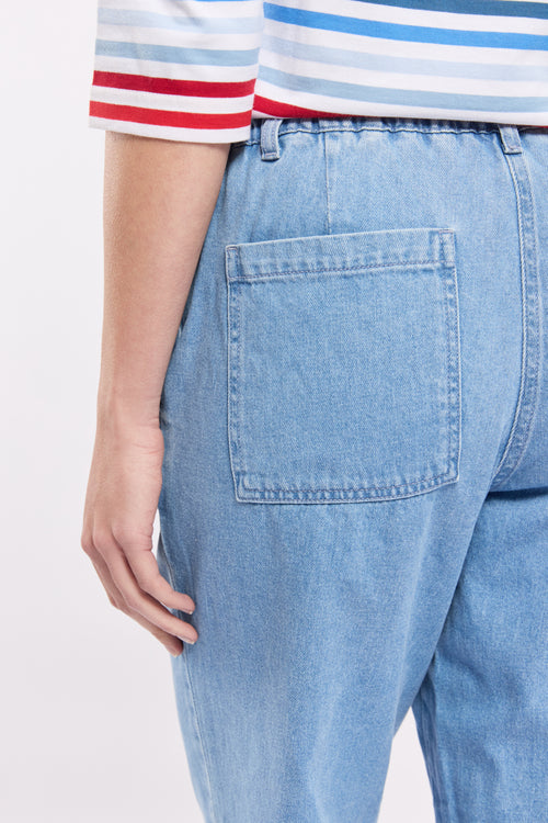 armor-lux-pantalon-marin-femme-en-denim-l-ger-100-coton image 5