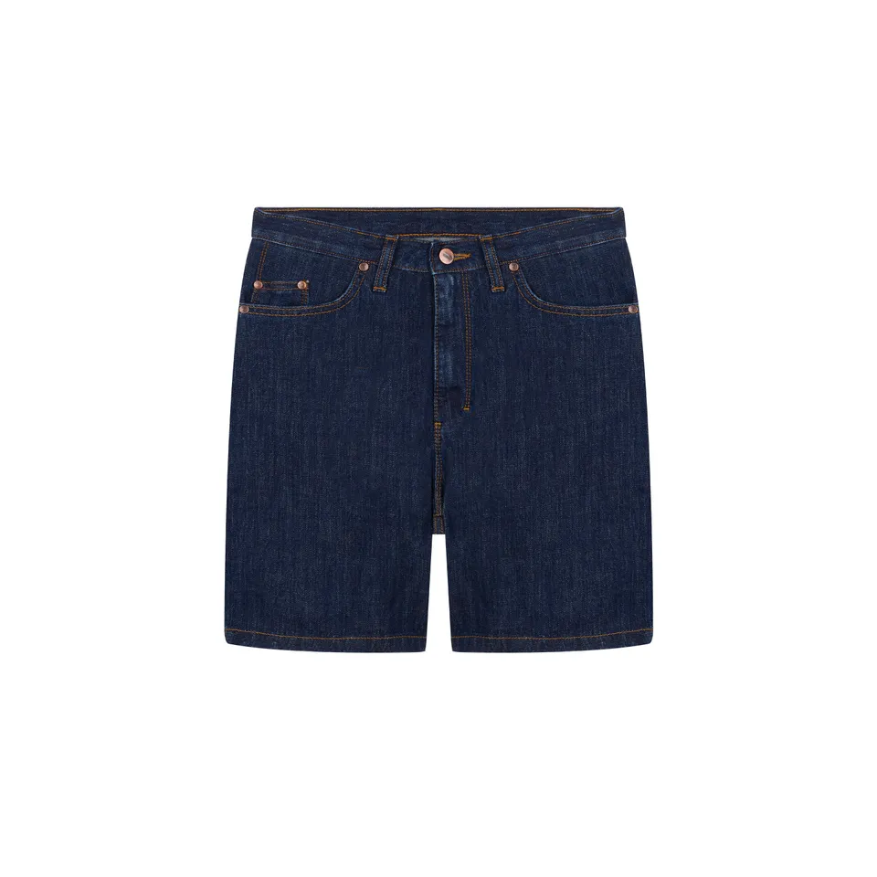 atelier-tuffery-short-aim-femme-taille-haute-jean-brut image 1