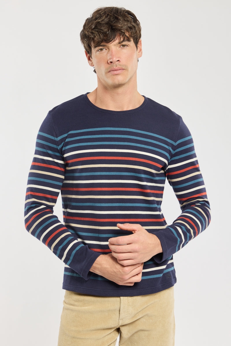 armor-lux-marini-re-deauville-homme-coton-lourd-rayures-plac-es image 4