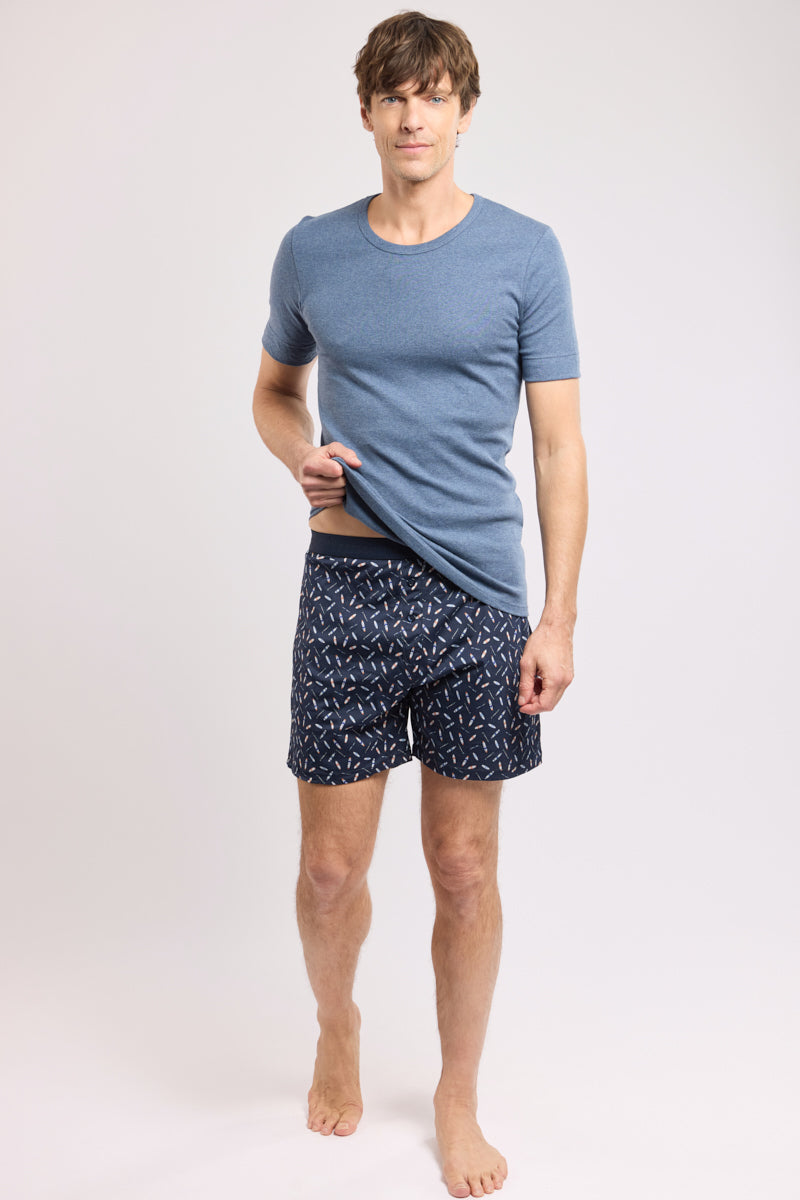 armor-lux-cale-on-imprim-micro-motifs-coton-homme image 3