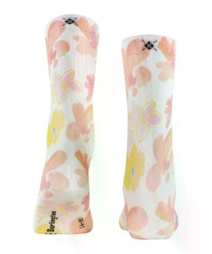 burlington-garden-bloom-chaussettes-femme-coton-respirant-fleur image 8
