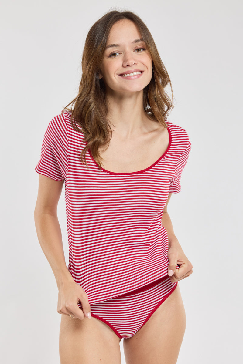 armor-lux-culotte-ray-e-femme-coton-bio-l-ger image 1