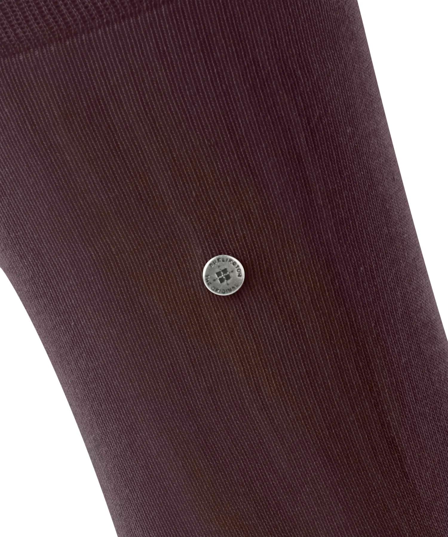 burlington-lord-chaussettes-homme-rouge-claret-8435-40-46-coton-unies-1-paire image 4