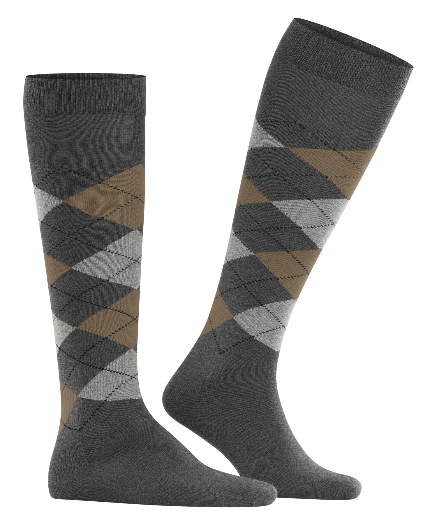 burlington-edinburgh-chaussettes-longues-homme-laine-gris-dark-grey-40-46 image 4
