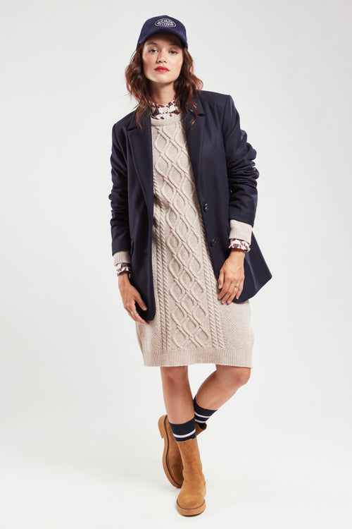 armor-lux-blazer-femme-en-drap-de-laine-80-laine image 3