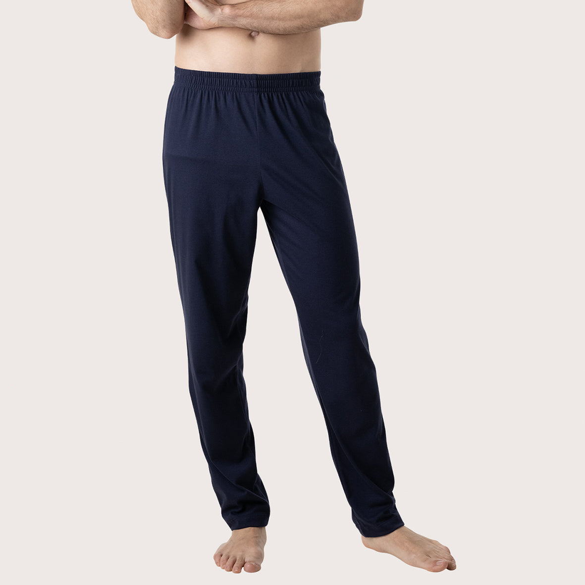 eminence-pyjama-long-fait-en-france-jersey-coton-ray-homme image 2