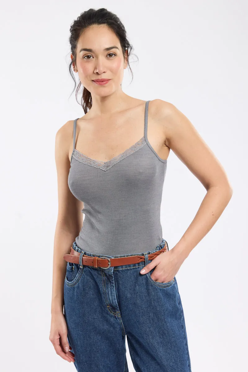 armor-lux-caraco-femme-col-dentelle-laine-et-soie-183g-m image 1