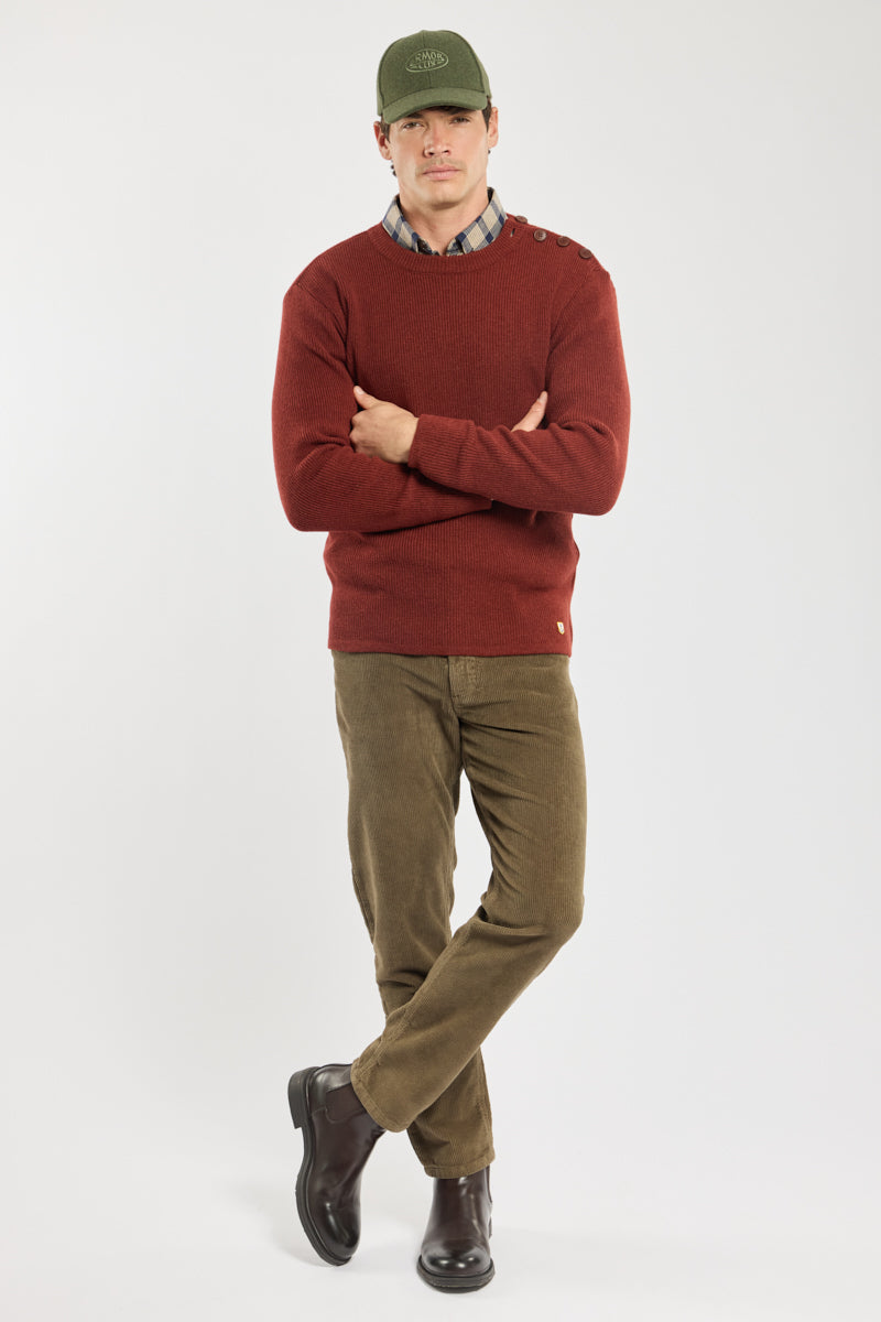 armor-lux-pull-marin-h-ritage-homme-100-lambswool-uni image 3