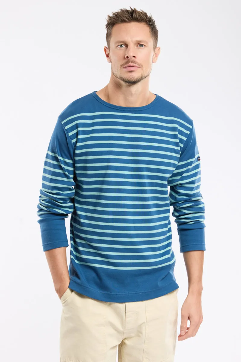 armor-lux-marini-re-homme-manches-longues-coton-pais-interlock-210g image 1