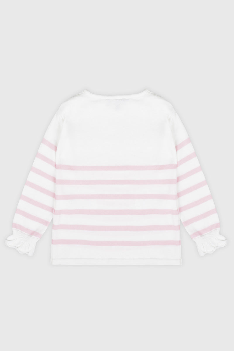 armor-lux-pull-ray-kids-coton-col-bateau image 2