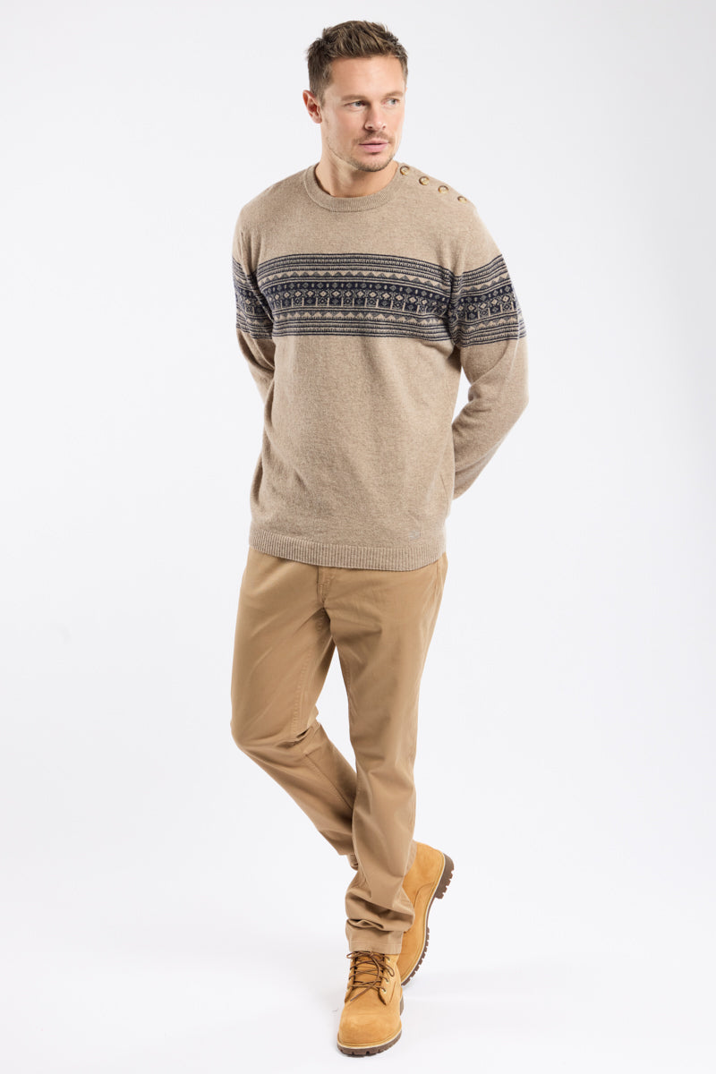 armor-lux-deauville-pull-marin-jacquard-homme-laine image 3