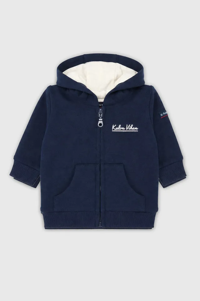 armor-lux-sweat-zipp-baby-kalon-vihan-coton-capuche image 1